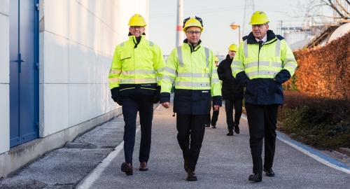 Visit Flemish minister-president Jan Jambon Visit Flemish minister-president Jan Jambon